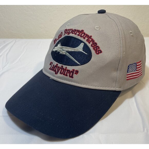 National Wasp WW2 Museum B-29 Superfortress Ladybird Baseball Cap Hat - Picture 1 of 10